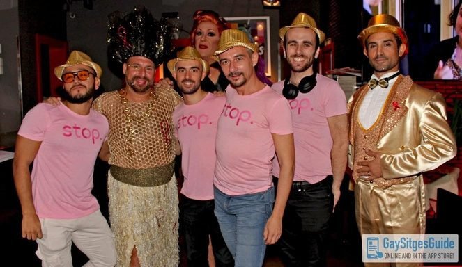 STOP · Subasta Solidaria en Sitges con Fly_Production